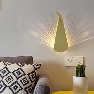 Living Room Decoration Wall Lamp <strong>Peacock</strong> Nordic Wall Simple Modern <strong>Light</strong> and Shadow Lamp - Product Image 6