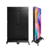 Afficheur LED pliable P1.667, écran publicitaire numérique couleur pour les salles d'exposition, les musées et le marketing d'entreprise