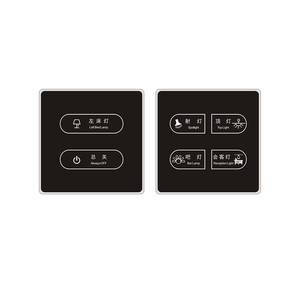 Orbita Bảng Hiệu Cửa Màn Hình Cảm Ứng Khách Sạn Bằng Kính Điện Tử Led Nút Ấn Phòng Bảng Công Tắc Cảm Ứng - Product Image 4