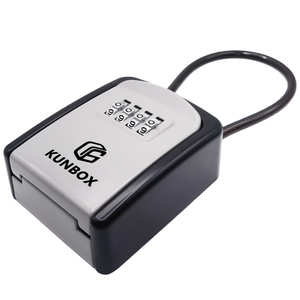Black Steel Cable Shackle Xách Tay Mini Khó<span class=keywords><strong>a</strong></span> Chì<span class=keywords><strong>a</strong></span> Khó<span class=keywords><strong>a</strong></span> Nhỏ Hộp Ẩn Một Khó<span class=keywords><strong>a</strong></span> Sigma An Toàn Lockbox Hợp Kim Nhôm <span class=keywords><strong>Locker</strong></span> - Product Image 3
