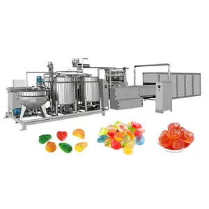 HNOC soft jelly candy linea di produzione/candy machine jelly soft candy making machine