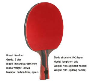 Raquettes <span class=keywords><strong>de</strong></span> tennis <span class=keywords><strong>de</strong></span> table professionnelles 6 étoiles Meilleure qualité Raquettes <span class=keywords><strong>de</strong></span> <span class=keywords><strong>ping</strong></span>-<span class=keywords><strong>pong</strong></span> <span class=keywords><strong>Raquette</strong></span> <span class=keywords><strong>de</strong></span> <span class=keywords><strong>ping</strong></span>-<span class=keywords><strong>pong</strong></span> - Product Image 2
