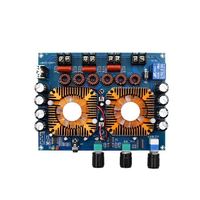 XH-A128 TDA7498E 5.0 carte amplificateur de puissance numérique 160W * 2 + 220W stéréo 2.1 canaux ampli DC12-32V