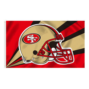 סיטונאי מפעל מועדון ספורט באנרים צוות קל משקל נייד מותאם אישית חיצוני 3x5 Ft דגלי פוליאסטר למשחקי ספורט - Product Image 1