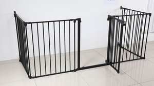 Jaula plegable modular para animales, valla de ejercicio personalizada de gran tamaño, corralito para mascotas, cerca de 8 paneles pesada - Product Image 2