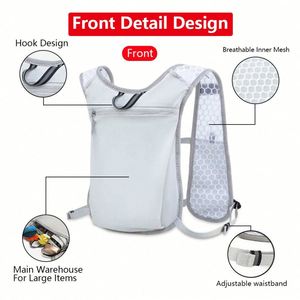 Chaleco de Hidratación y Mochila, Paquete de 12, Poliéster, Multifuncional, Bolsa para Bebidas de Uso Promocional - Product Image 6