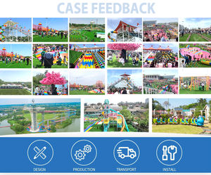 Parc d'attractions Outdoor Jungle Crossing Adventure Suspension Bridge Climbing Net High Ropes Training Course - Product Image 5