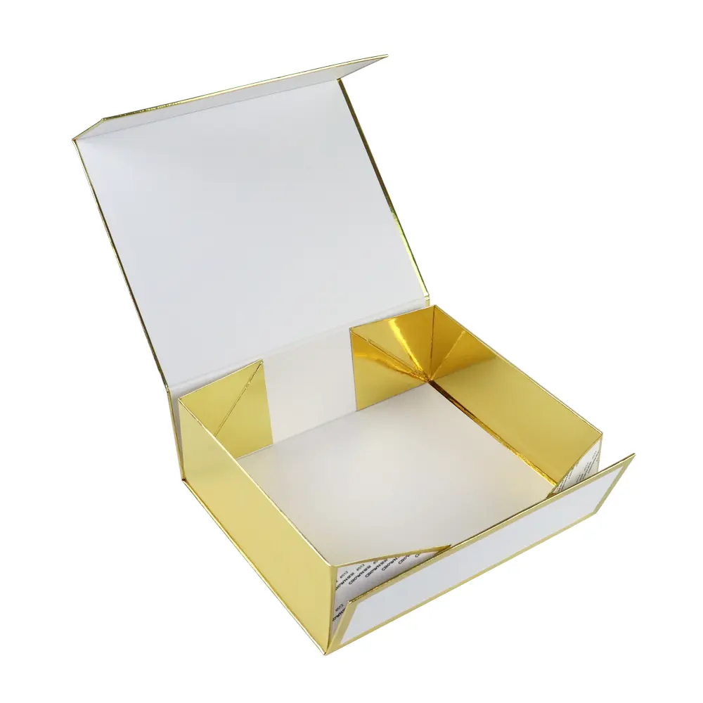 磁気段ボールガーメントパーカーTシャツ包装ボックス環境にやさしいゴールドスタンプ花嫁介添人紙箱包装ウェディングギフト用