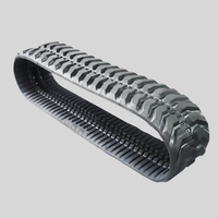 Oruga de Goma Duradera de Primera Calidad 450*81*76 para Miniexcavadora, Agricultura, Vehículo para Nieve, Piezas del Tren de Rodaje, 6 Meses de Garantía