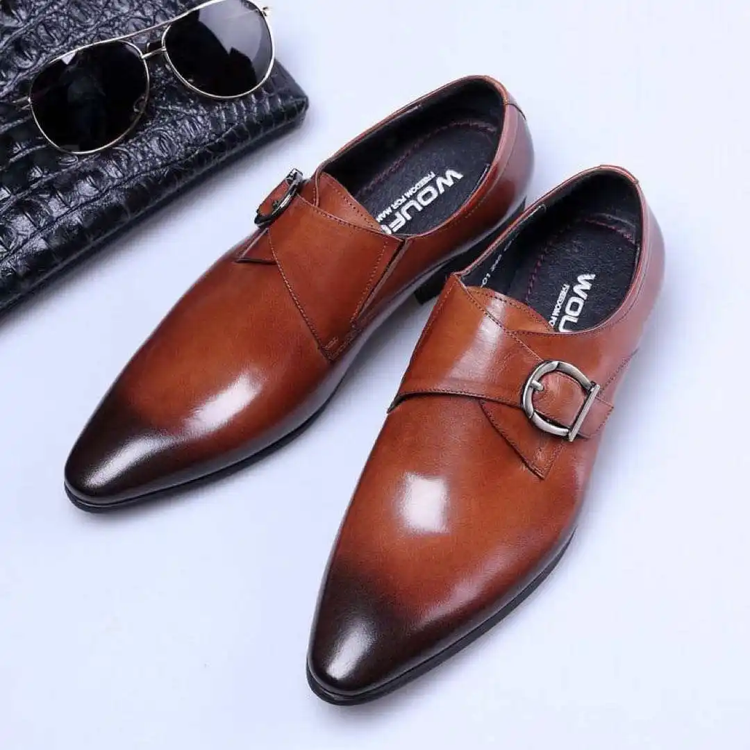 Men Formal Dress Shoes Lace up Genuine Embossed Crocodile Pattern Leather Oxfords for Business