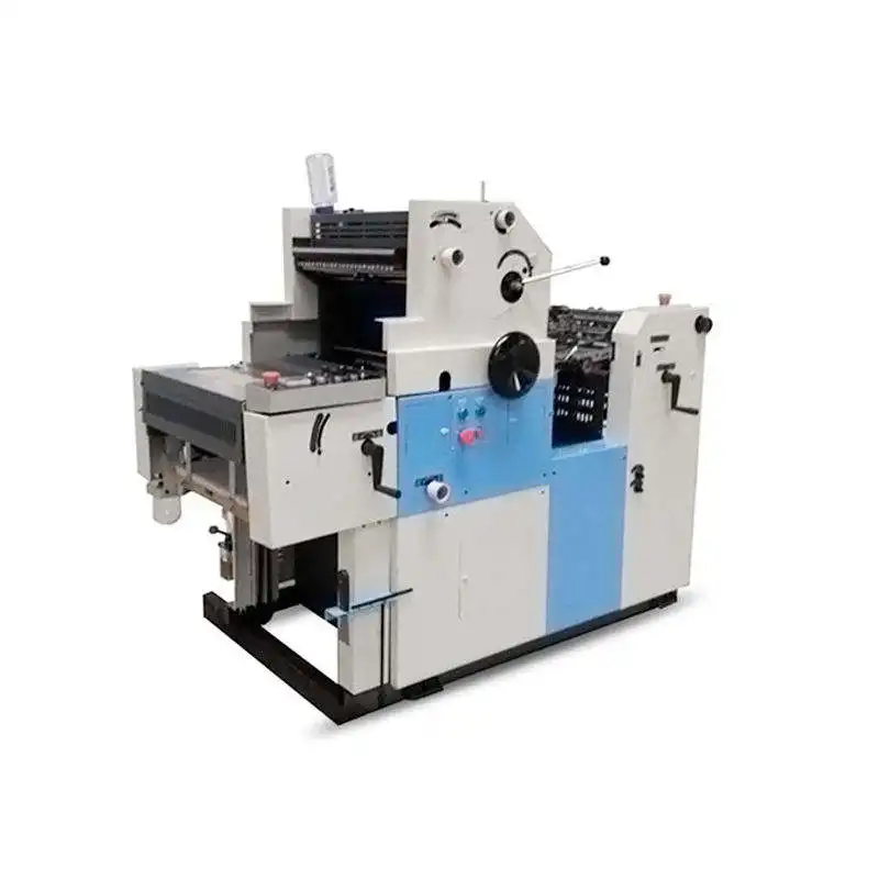 Offset Printing Single Color Machine Printing Press Machines Price High Speed A4 Books Tickets Offset Printer Machine