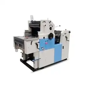 Machine d'impression offset à une couleur Machine de presse à imprimer Prix Machine d'imprimante offset de billets de livres A4 à grande vitesse