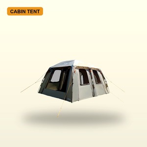 <b>Large</b> Space Waterproof 4-5 Person Family Camping <b>Tent</b> with Easy Setup, Lightweight Design, Breathable Taffeta Cloth - Perfect - Product Image 2