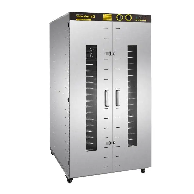 Commerciële Dehydrator Elektrische Verwarming 24 Trays Voedsel Dehydrator Professionele Dehydrators Voor Paddestoelen Schimmel Met Lage Prijs