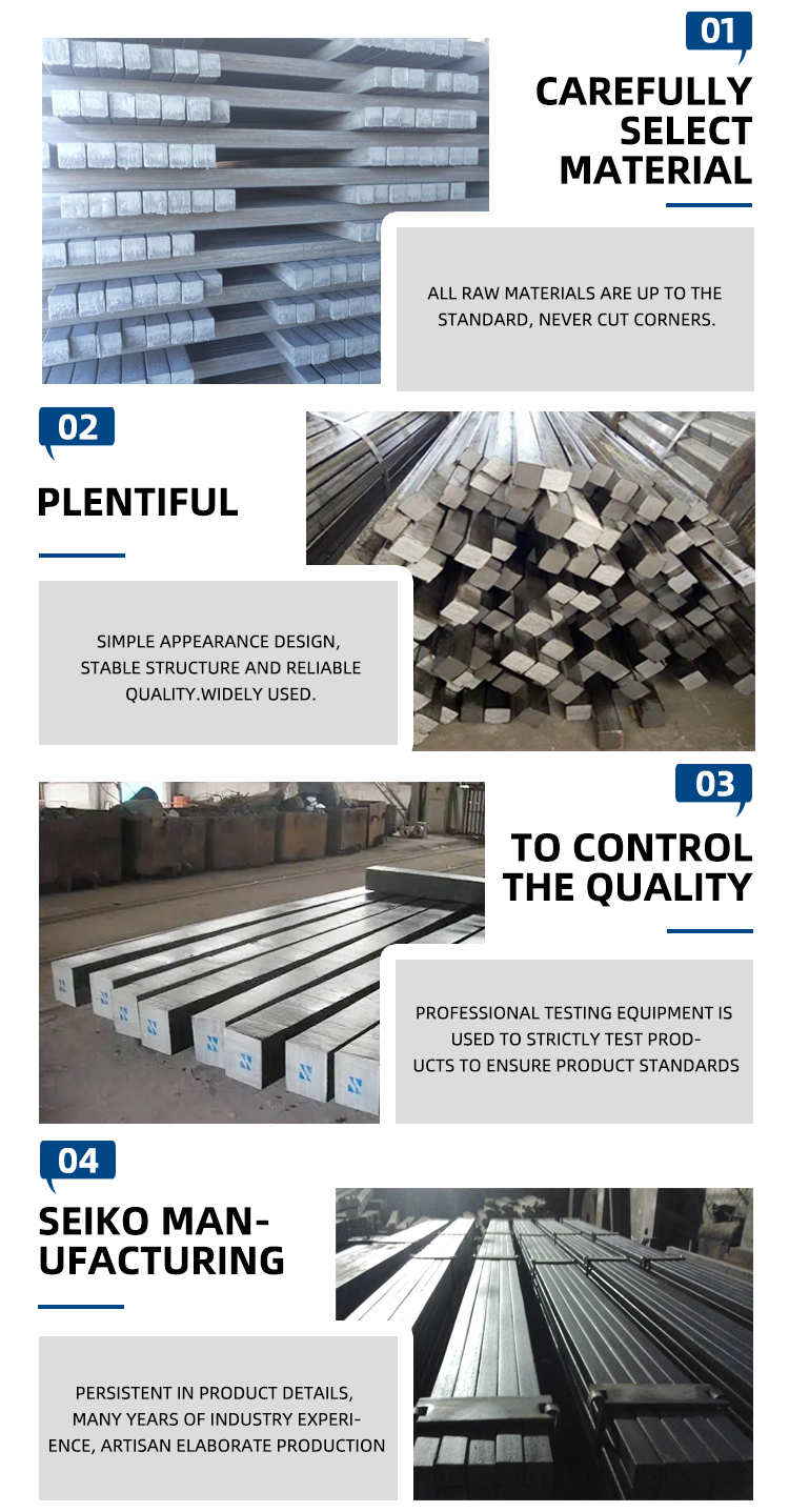 Nickel Alloy Square Bar Hastelloyc276 B2 C22 B3steel Square Bar Astm 12*12*2000 Steel Square Bar