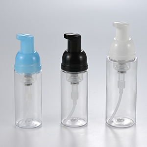 Foam Pump Bottle Plastic Foam Pump Liquid Dispenser PET Bottle 50ml 80ml Foam Pump Bottle