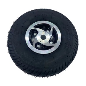 Neumático de 11 pulgadas 4.10/3.50-4 con llanta para patinete eléctrico, ATV y Go <span class=keywords><strong>Kart</strong></span>, incluye neumático y cámara de aire - Product Image 5