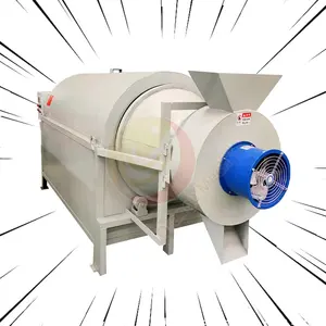 Grass Super Hayr Rice Husk Furnace Resin Laboratory Drum Corn Cob Commercial Spin Dryer Machine For Sale