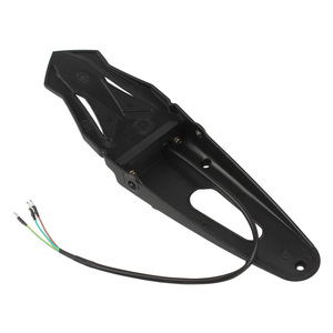 Feu arrière LED de moto Zuqing, feu stop noir et rouge, pour moto tout-terrain, garde-boue HL162 - Product Image 5