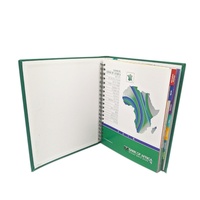 Agenda Diaria y Semanal Académica Premium para Lograr tus Objetivos, con Cubierta de Cuero y Logotipo de Bolígrafo