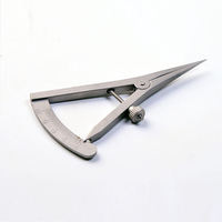 Hot Selling Medical Instrument Stainless Steel Measuring Ruler Metal Ophthalmic Instrument Eye Gauge