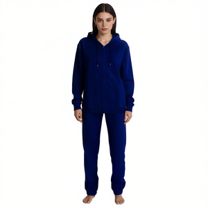 HDJ 2 Piece Set Tracksuit <b>Jogger</b> Suit <b>Oversized</b> Sweatshirt and Pants Loungewear Activewear H7021-2Sweatshirt+H7024-2Pants - Product Image 1