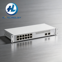 S5731S-L16P2SR-RUA Switch de Unidad Remota Gigabit PoE+ de 16 Puertos Administrado, Switch Silencioso Sin Ventilador de Cero Configuración para Campus Inteligente