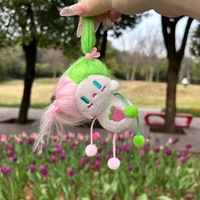 Porte-clés en peluche DIY Xiaoye Crazy Baby, breloque de sac personnalisable, joli pendentif pour sac à dos