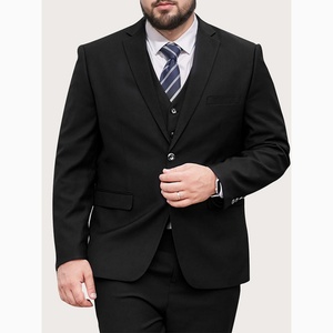 Costumes d'affaires de luxe pour hommes, haute qualité, style décontracté, classique, 3 pièces, coupe ajustée, respirant - Product Image 1