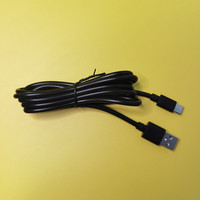 Kabel Data pengisi daya mikro tipe-c untuk ponsel PVC jaket bahan tembaga murni antarmuka L