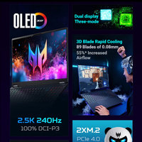 Pour ordinateur portable de jeu Predator Helios Neo 16 Intel Core I9 RTX 5070 Ti 16 pouces 2.5K OLED 32 Go DDR5 1 To SSD 240 Hz