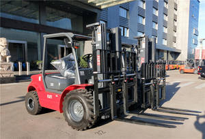 3 טון מחוספס terrian מלגזה עם 4 גלגלי כונן - Product Image 5