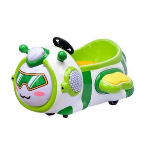 Children's Happiness Swing <b>Machine</b> Electric Parent-Child Interactive <b>Amusement</b> Park Rides Small Bees Bumper Car at the Park - Product Image 1