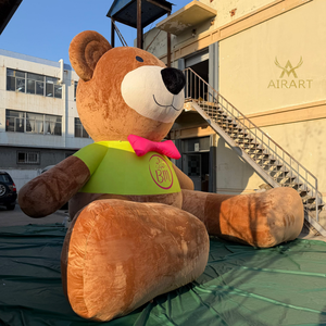 Ours <span class=keywords><strong>géant</strong></span> gonflable en peluche Big Foot pour la décoration de jardin et de patio - Product Image 6