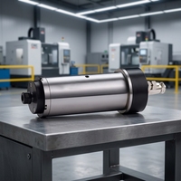 Broche électrique haute vitesse 24000 tr/min 25 kW, lubrification air-huile, broche motorisée pour fraisage et rectification CNC