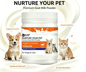 Suplemento Nutricional Diario Premium <span class=keywords><strong>para</strong></span> Mascotas N4P, 280 Gramos <span class=keywords><strong>de</strong></span> Leche <span class=keywords><strong>de</strong></span> Cabra en Polvo <span class=keywords><strong>para</strong></span> <span class=keywords><strong>Perros</strong></span> y Gatos, con Etiqueta Privada Personalizada - Product Image 5