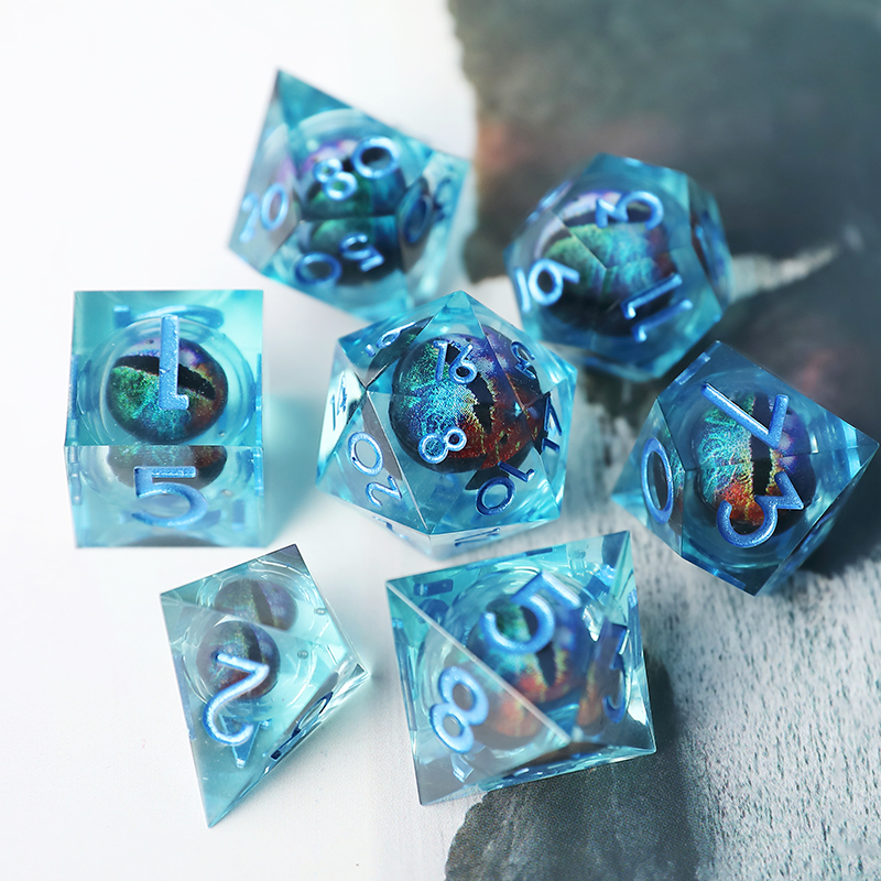 Blue Purple Dragon's Eye