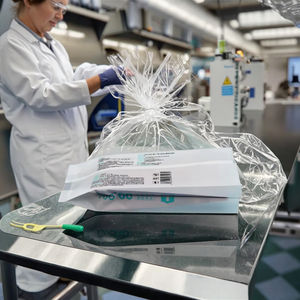 Gants personnalisables Sacs d'emballage à rabat de joint arrière mat de différentes tailles - Product Image 4