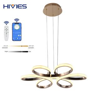 Hives – plafonnier LED <span class=keywords><strong>suspendu</strong></span> en aluminium et PVC, design moderne, <span class=keywords><strong>luminaire</strong></span> décoratif d'intérieur, idéal <span class=keywords><strong>pour</strong></span> une <span class=keywords><strong>cuisine</strong></span> connectée - Product Image 4