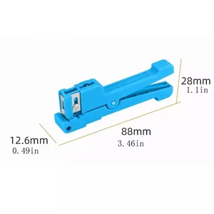 Dénudeur de câble coaxial pour tube tampon 45-162 45-163 45-165, Dénudeur de câble coaxial et de fibre optique, Découpeur de câble fibre optique blindé - Product Image 4