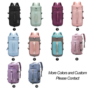 Ý Tưởng Quà Tặng Nhà Máy Miễn Phí Mẫu Tùy Chỉnh Thể Thao Túi Phòng Tập Thể Dục Ba Lô Không Thấm Nước Phụ Nữ Di Động Du Lịch Túi Du Lịch Túi Du Lịch Với Logo - Product Image 2