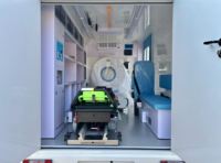 1VECO Nouveau Scanner CT mobile diesel manuel pour diagnostic pré-hospitalier en urgence et en ambulance