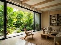 Ventanas Fijas Modernas de Doble Acristalamiento de Aleación de Aluminio con Mosquitera Magnética, Resistentes a Huracanes, Aislamiento Térmico, Impermeables, para Viviendas