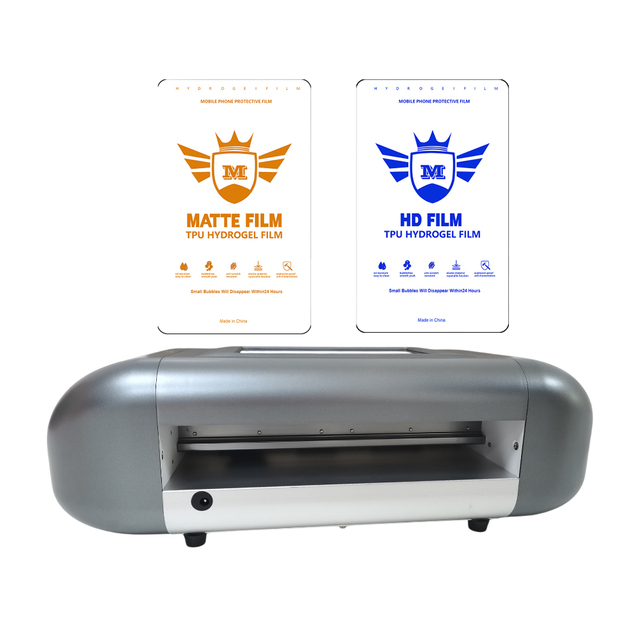 Factory Wholesale Durable Metal Material Shell High Speed Smart Cell Phone Screen Protector Tpu Hydrogel Film Cutting Machine