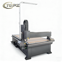 Machine de gravure CNC 3 axes à deux broches pour le bois avec moteur à roulement et boîte de vitesses
