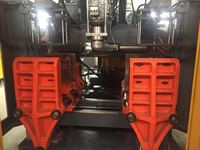 Machine d'extrusion-soufflage automatique haute vitesse pour bouteilles de savon liquide et détergent de 2L à 4L en HDPE/PP/PE, avec pompe et moteur
