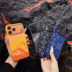 เคสโทรศัพท์มือถือแม่เหล็กเนื้อคาร์บอนไฟเบอร์คุณภาพสูง สำหรับ iPhone 18 17 16 15 Pro Max  บางเฉียบ แข็งแรง ทนทาน - Product Image 1