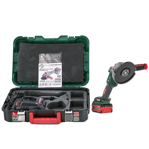 Smerigliatrice Angolare Industriale SUMO 21V 1400W Senza Spazzole, Utensile Elettrico Professionale con Batteria al Litio 4.0Ah per Taglio e Levigatura Metalli - Product Image 6