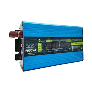 เครื่องแปลงไฟไฮบริดพลังงานแสงอาทิตย์แบบ Modified Sine Wave 12V 220V พร้อมตัวควบคุม MPPT 650W-1200W สำหรับระบบออฟกริด รุ่น SAS-1000AL+PWM, SAS-2000AL+MPPT, S - Product Image 1