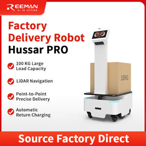 Robot AMR de Nueva Generación Reeman para el Manejo de Materiales con Carga Útil de 100 kg y Navegación Láser, Robot de Transporte de Materiales Autónomo - Product Image 2